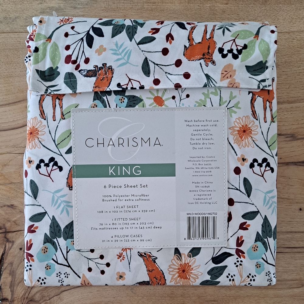 Charisma King 6 Piece Sheet Set